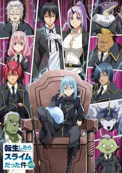 ดูอนิเมะ Tensei shitara Slime Datta Ken 2nd Season เกิดใหม่ทั้งทีก็เป็นสไลม์ไปซะแล้ว ภาค2 ตอนที่ 1-12 ซับไทย